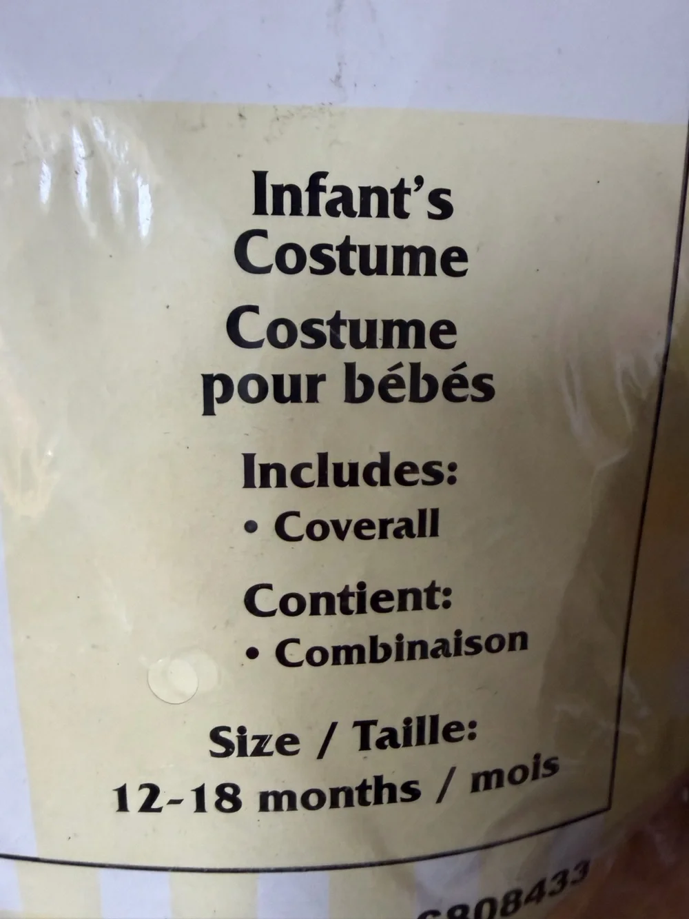 Infant Calico Cat Costume - Pink Panther Vintage Toddler Halloween